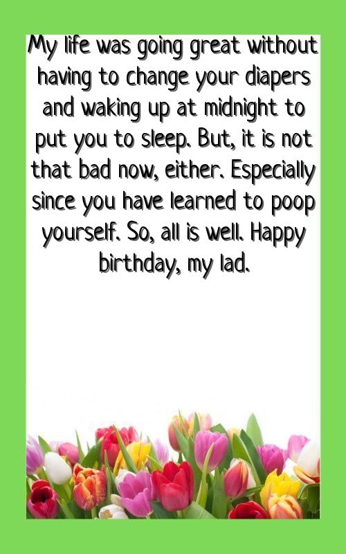 sister son birthday quotes